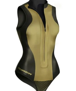 Femme C4 Combinaison de nage Aurea sans manche - 2 mm