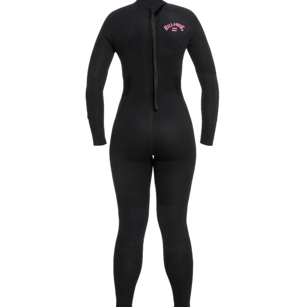 Femme BILLABONG Combinaison femme Launch 3/2 Back Zip - Black