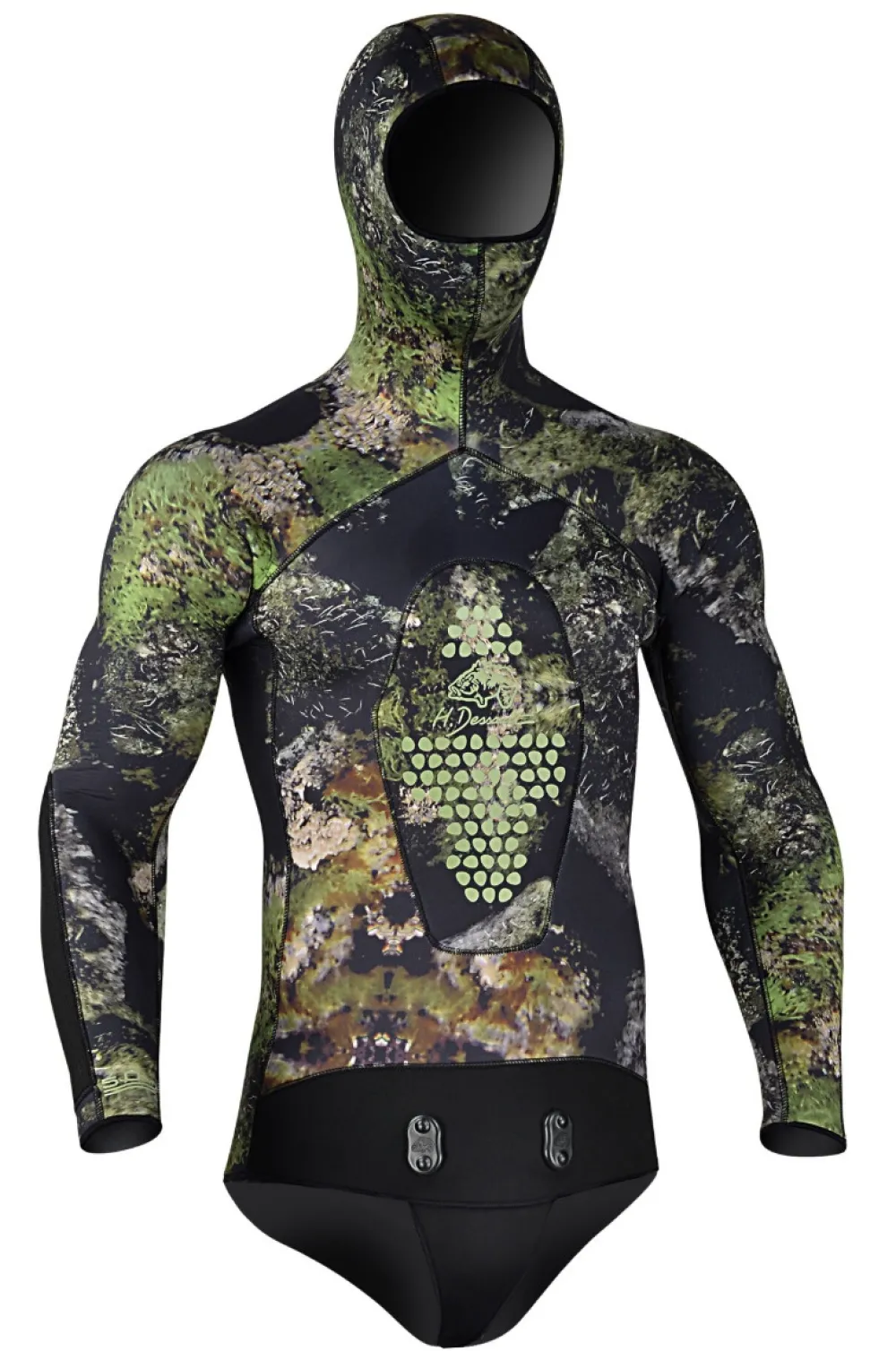 H.DESSAULT Combinaison Chasse Sous-Marine^Combinaison by C4 Merou Camo - 5 mm