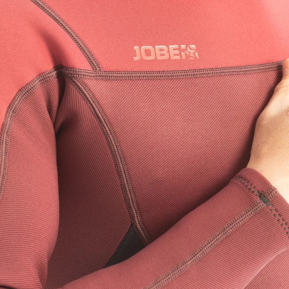 Homme JOBE Combinaison homme Perth 3/2 Back Zip Rouge