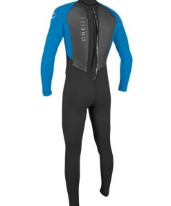 Homme O'NEILL Combinaison Homme Reactor 3/2 mm back zip - Noir Bleu Ocean