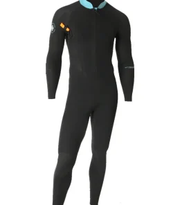 OCEAN STEP Combinaison longe cote homme Optimizer 3/2mm Noir-Oil blue