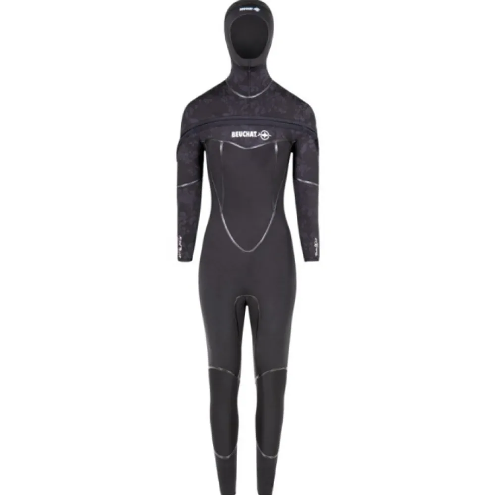 BEUCHAT Combinaison Semi-Étanche^Combinaison plongée femme Med C-Zip - 8/7 mm