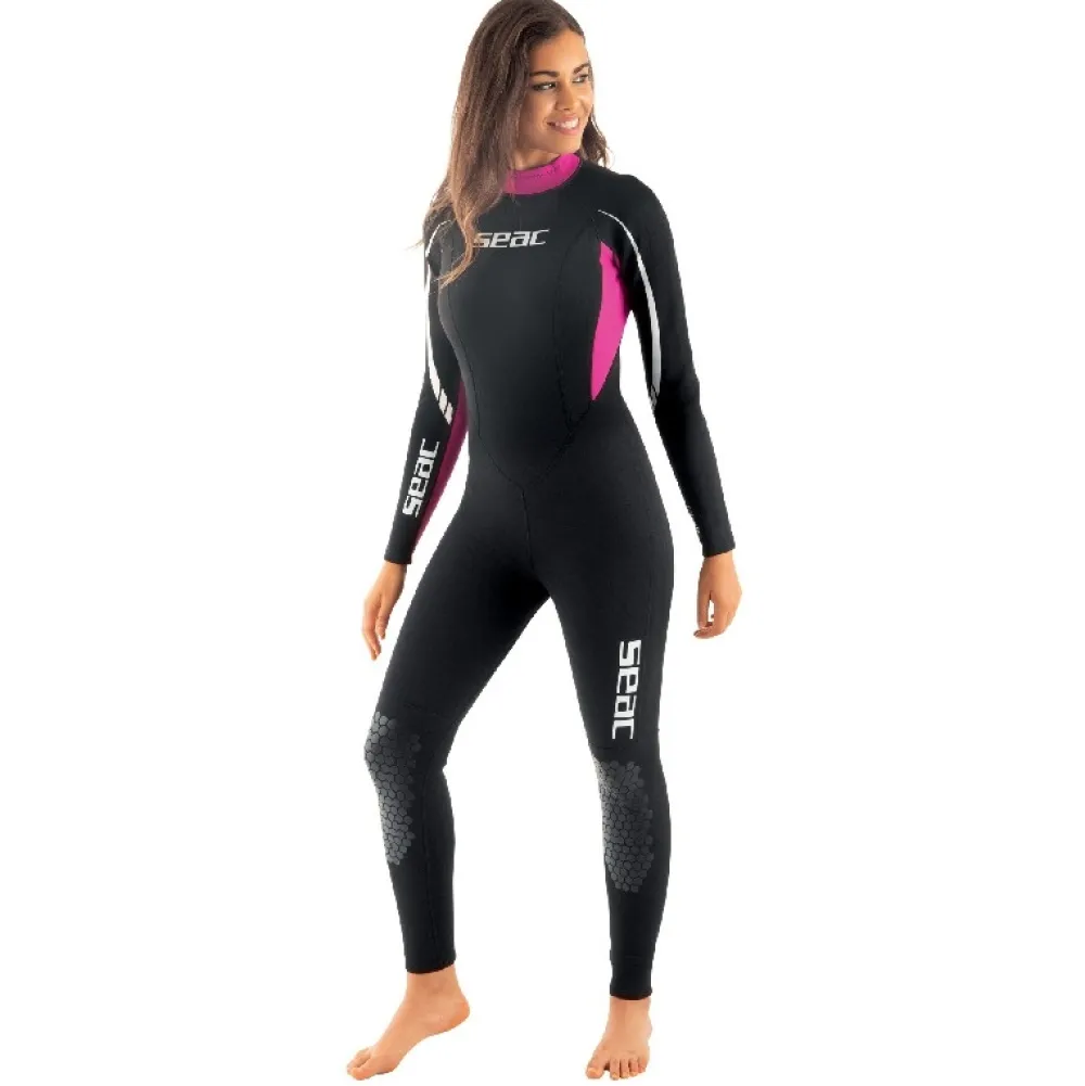SEAC SUB Combinaison Plongée Snorkeling Seac Relax Femme 2.2 mm