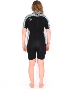 MELLOW SEA Combinaisons Longe-Côte^Combinaison Shorty  longe cote Femme Anfibi by Double Zip 2-2 mm