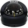 RITCHIE Compas de Navigation Explorer sur fût Noir