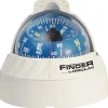 OSCULATI Compas Finder Bleu à encastrer avec éclairage Ø rose : 67 mm Inclinaison Max 30°
