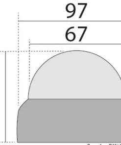 OSCULATI Compas De Navigation^Compas Finder Noir à encastrer avec éclairage Ø rose : 67 mm Inclinaison Max 30°