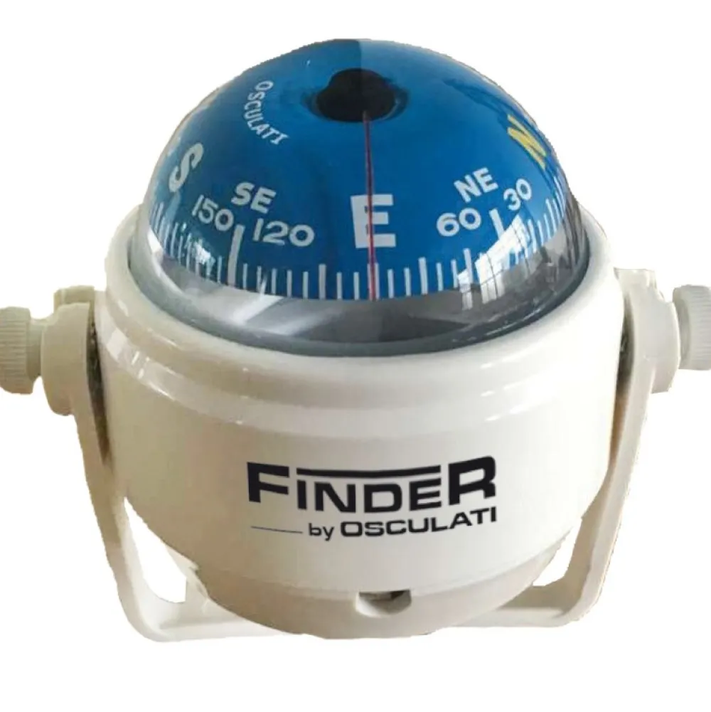 OSCULATI Compas De Navigation^Compas Finder sur étrier, éclairage et compensateur