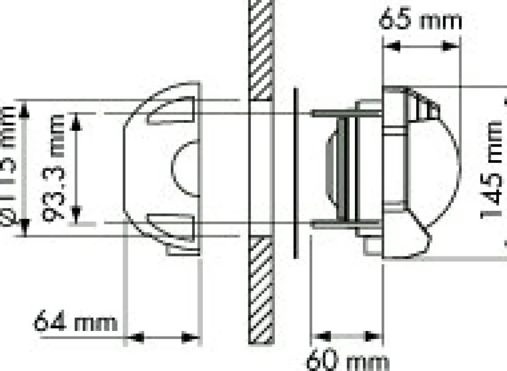 PLASTIMO Compas De Navigation^Compas Contest 130 cloison verticale