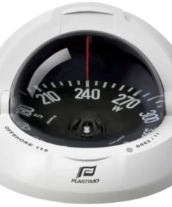 PLASTIMO Compas De Navigation^Compas Offshore 115 blanc à encastrer