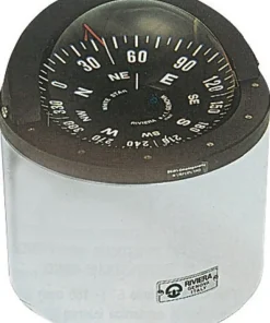 RIVIERA Compas B6 noir/blanc en fût rose plate utilisation voilier