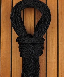 MEYER SANSBOEUF Cordage Marin|Amarre^Cordage Meyer Sanboeuf Scandola Polyester MS-374 Noir 16 mm