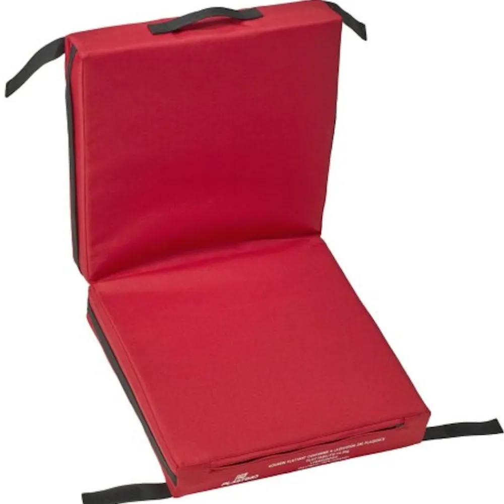 PLASTIMO Coussin flottant rouge double 1 personne