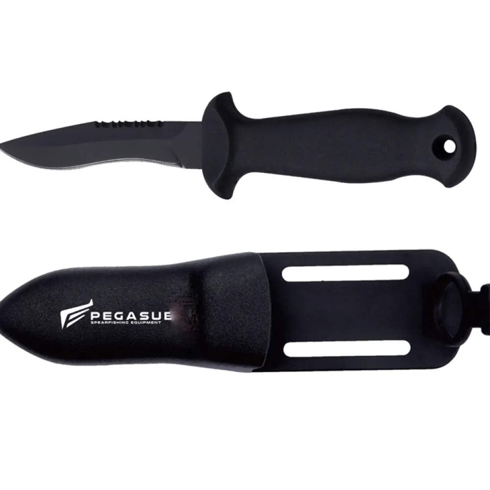 PEGASUB Couteau chasse sous marine Kukri 9 cm
