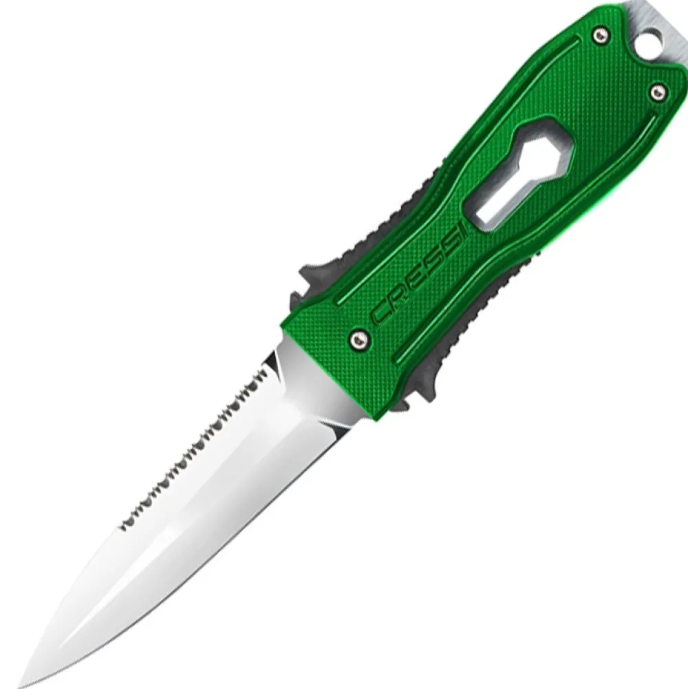 CRESSI-SUB Couteau Cressi Lizard Vert