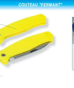 FLASHMER Couteau Fermant Lame Inox 85 mm
