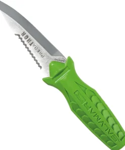 SALVIMAR Couteau De Chasse Sous Marine^Couteau Predathor - Green Acid