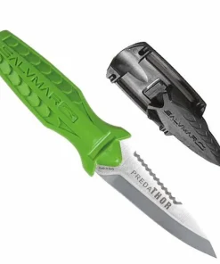 SALVIMAR Couteau De Chasse Sous Marine^Couteau Predathor - Green Acid