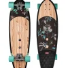 GLOBE Cruiser skateboard Olivewood/Neon Jungle 30