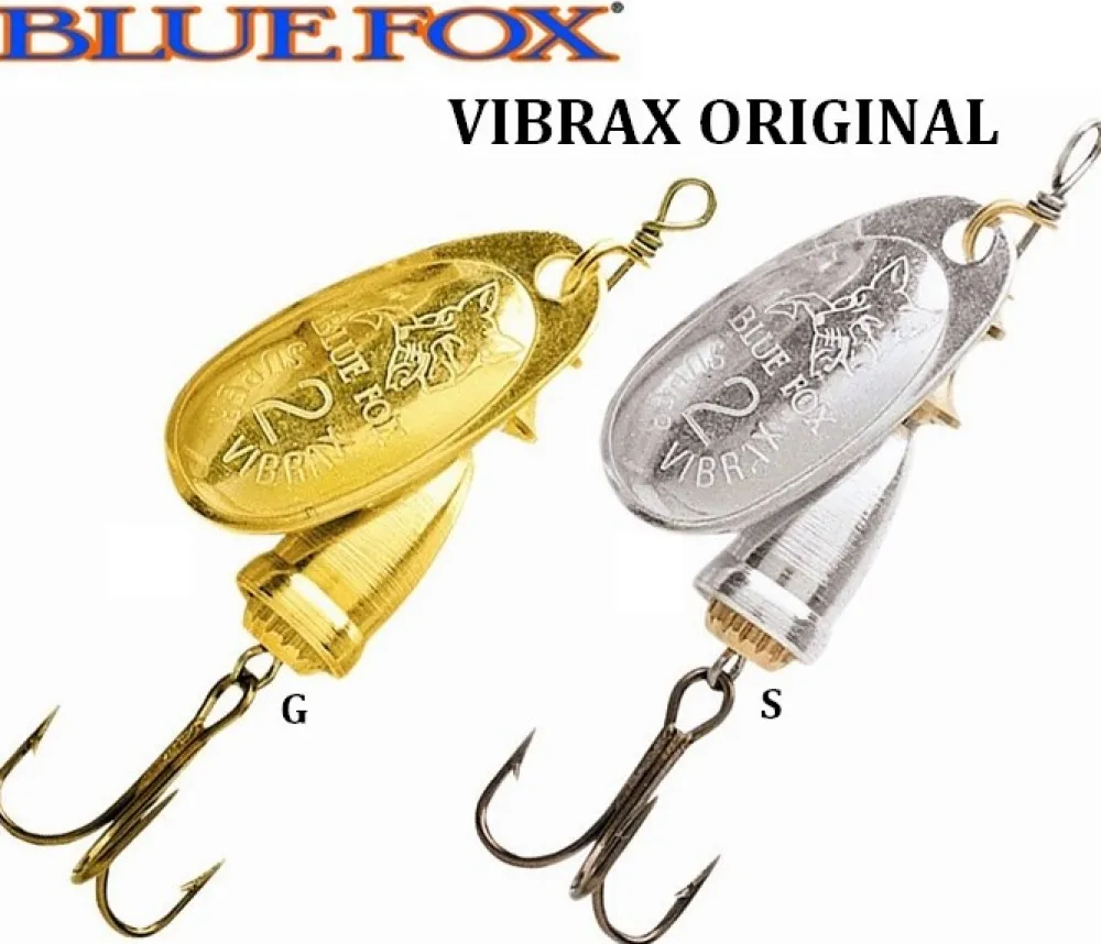 BLUE FOX Leurres Truite|Leurres Carnassier^Cuiller Vibrax Original N° 0