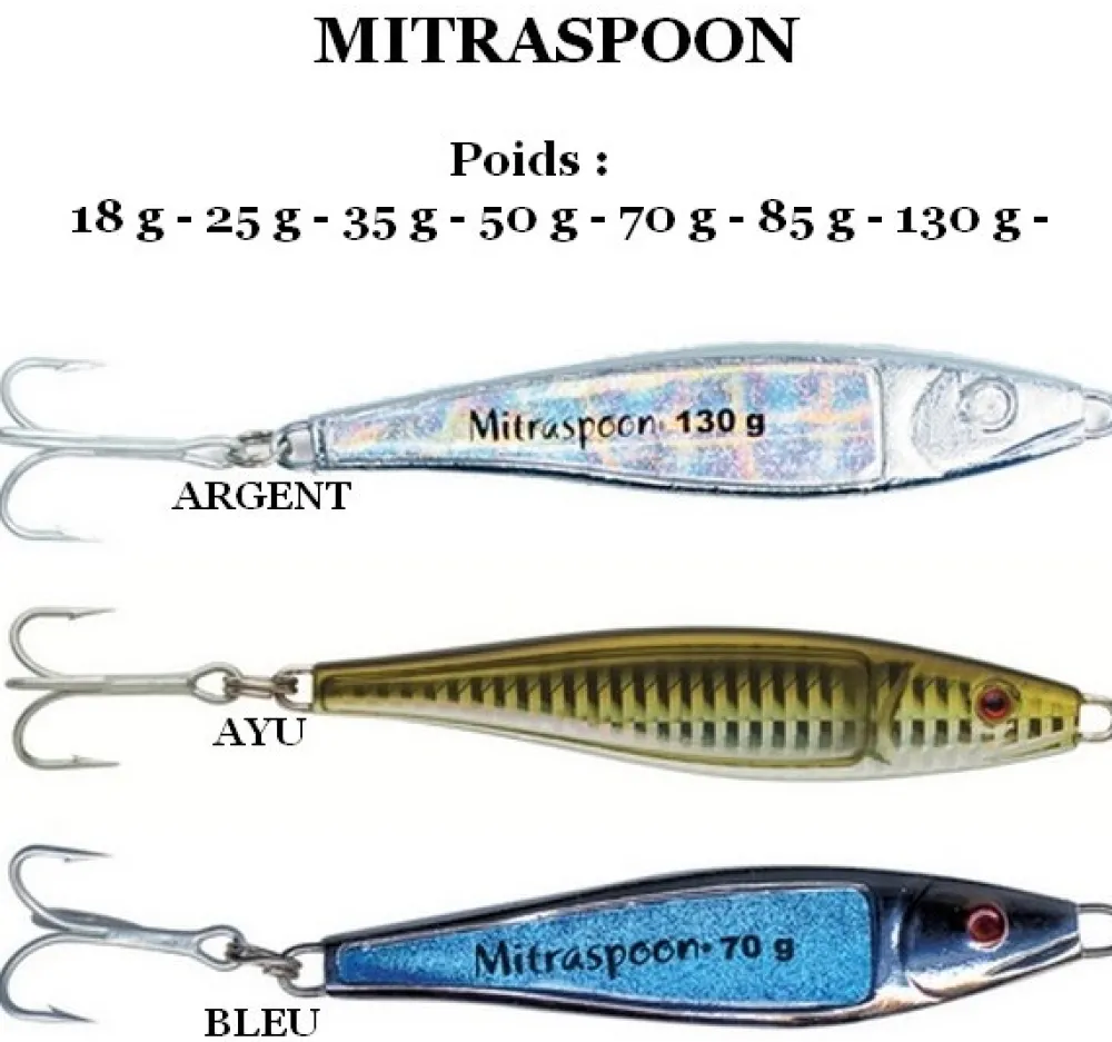 RAGOT Leurres|Leurres Carnassier^Cuiller Mitraspoon 70 gr