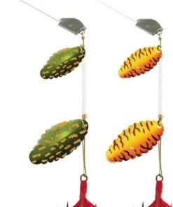 SUISSEX Cuiller Tournante Tandem Fire Tiger| Leurres Carnassier