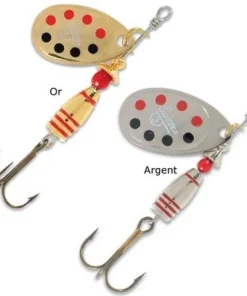 SUISSEX Leurres Truite^Cuiller Tournante Argent PRN