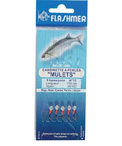 FLASHMER Accessoires De Montage De Lignes Truite|Bas De Ligne Carnassiers^Dandinettes à perles