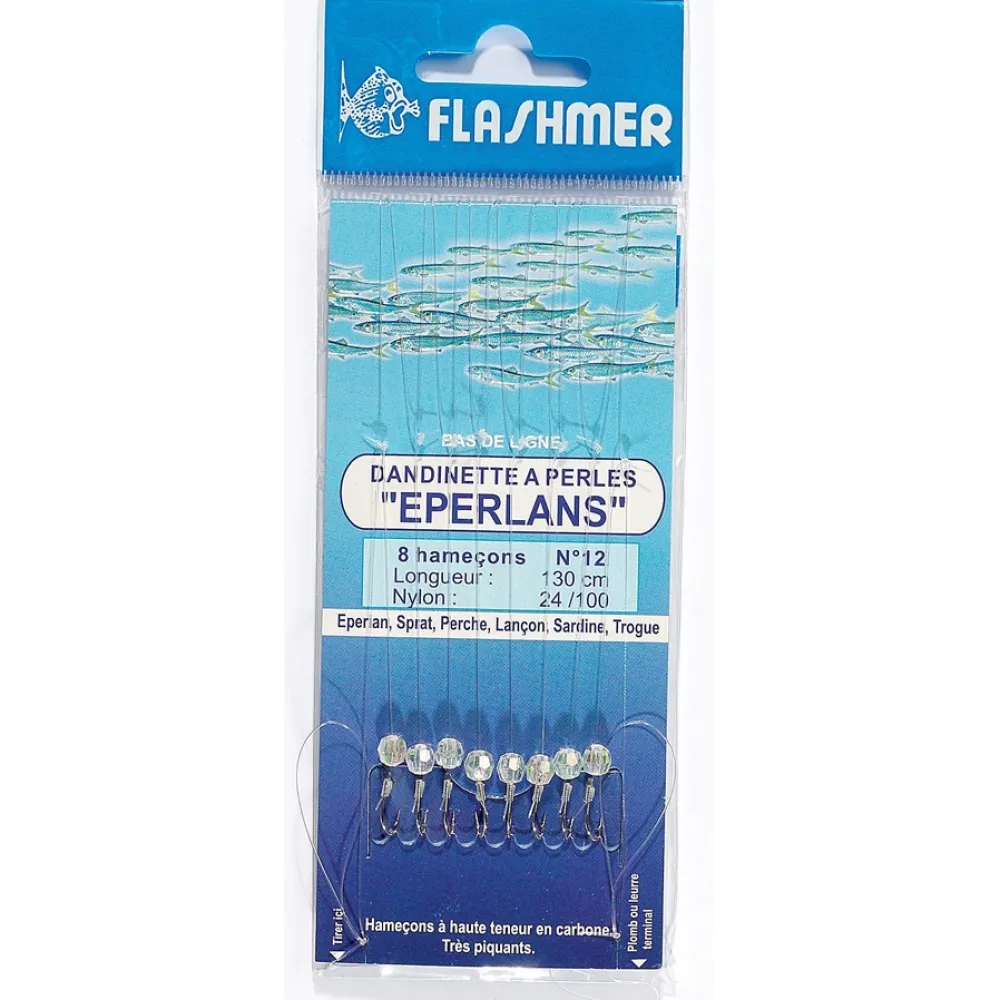 FLASHMER Accessoires De Montage De Lignes Truite|Bas De Ligne Carnassiers^Dandinettes à perles