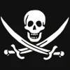 DéCOMARINE Drapeau Pirate 30 x 40