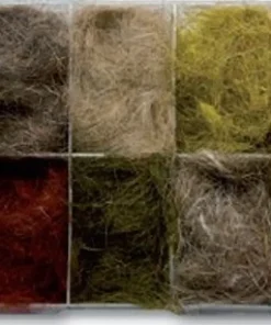 JMC & MOUCHES DE CHARETTE Dubbing Lièvre JMC Poils Longs 10 Coloris