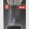 STARBAITS Emerillon à Anneau Quick Change n°8