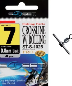 SUNSET Accessoires|Tous Les Produits^Emerillon Rotatif Crossline w/rolling ST-S-1025