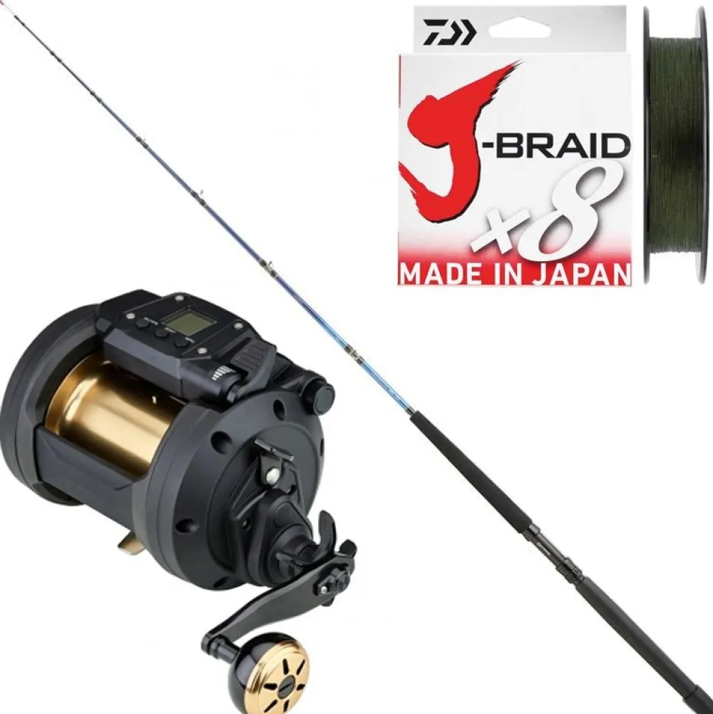 DAIWA Ensembles Canne / Moulinet|Moulinet^Ensemble Tanacom 1200 - Tanac 25