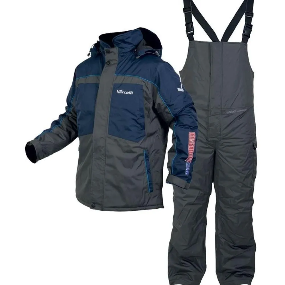 VERCELLI Ensemble de pêche Veste et Salopette Beach Pro Set