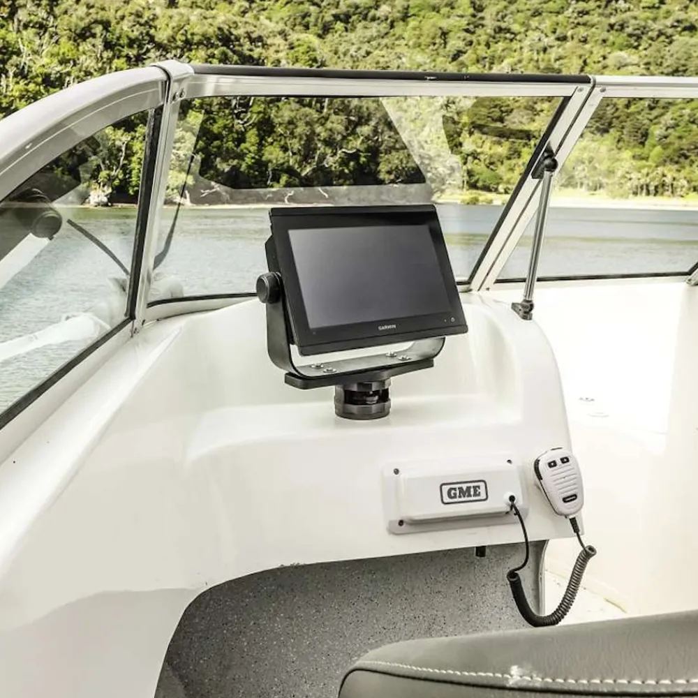 RAILBLAZA Support Électronique^Etrier de sondeur Hexx rotatif