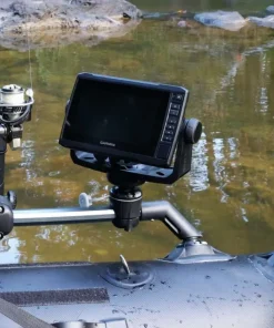 RAILBLAZA Support Électronique|Support Et Rangement Railblaza^Etrier fixe avec Adaptateur Garmin Fishfinder Mount Low