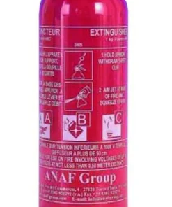 4WATER Extincteur poudre 1Kg - Avec manomètre
