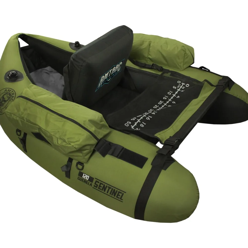 AMTRAC FISHING Peche^Float Tube Sentinel 120 - Guerilla camo - EXPOSITION GRADE A+