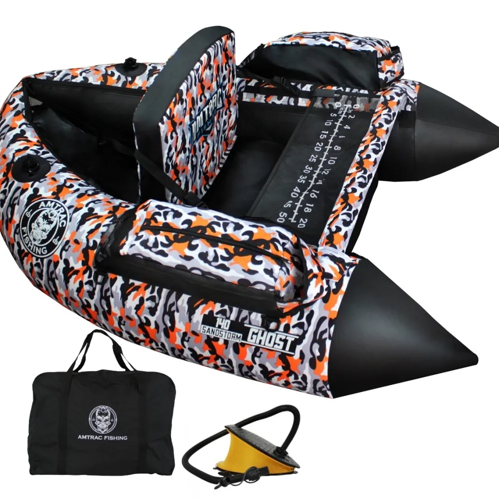 AMTRAC FISHING Float Tube Ghost 140 - Sandstorm camo