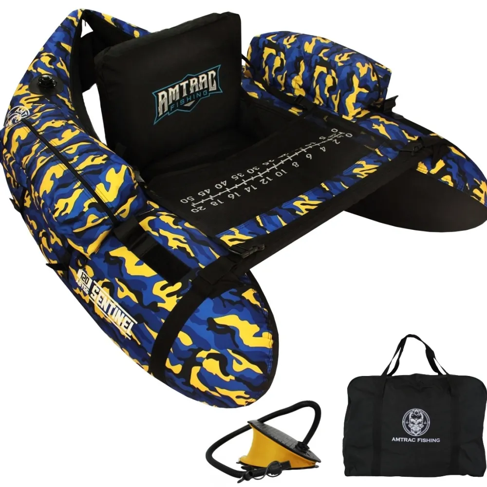 AMTRAC FISHING Float Tube^Float Tube Sentinel 120 - Abyss camo