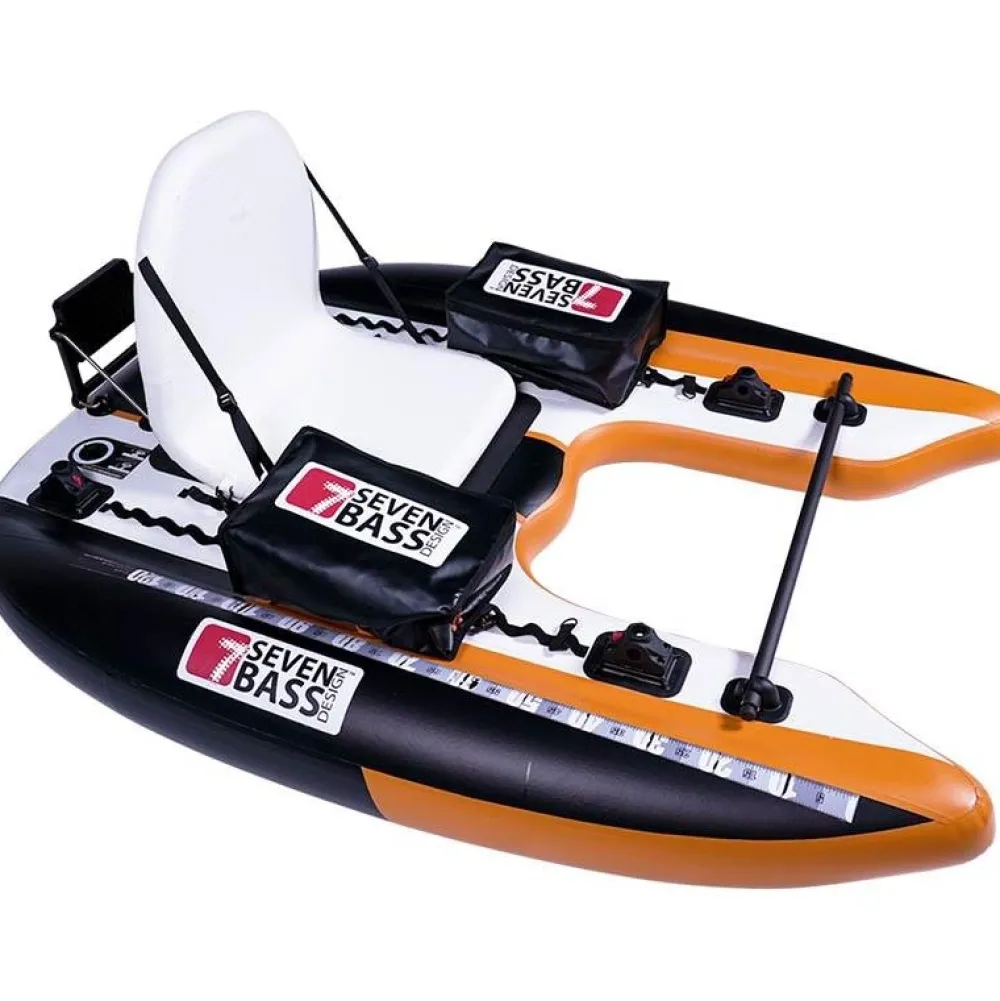 SEVEN BASS Float tube Flatform Orange