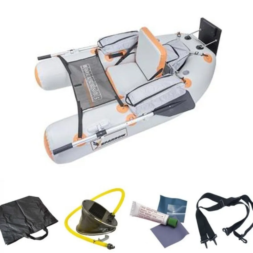 SPARROW Float tube Expédition gris/orange