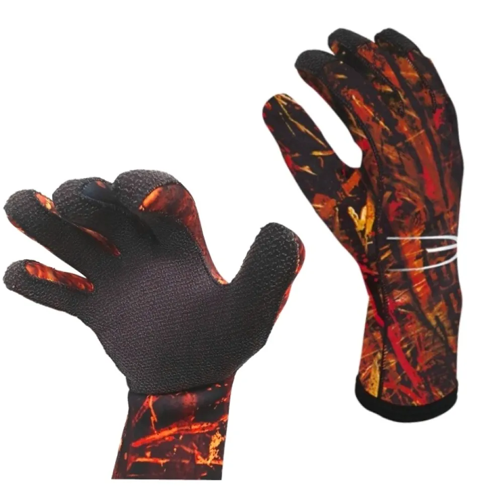 EPSEALON Gants^Gants néoprène chasse sous marine Red Fusion V2 3 mm