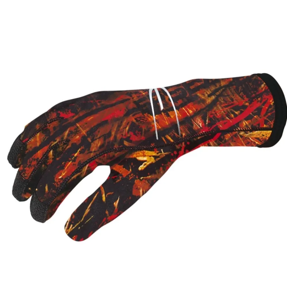 EPSEALON Gants^Gants néoprène chasse sous marine Red Fusion V2 3 mm
