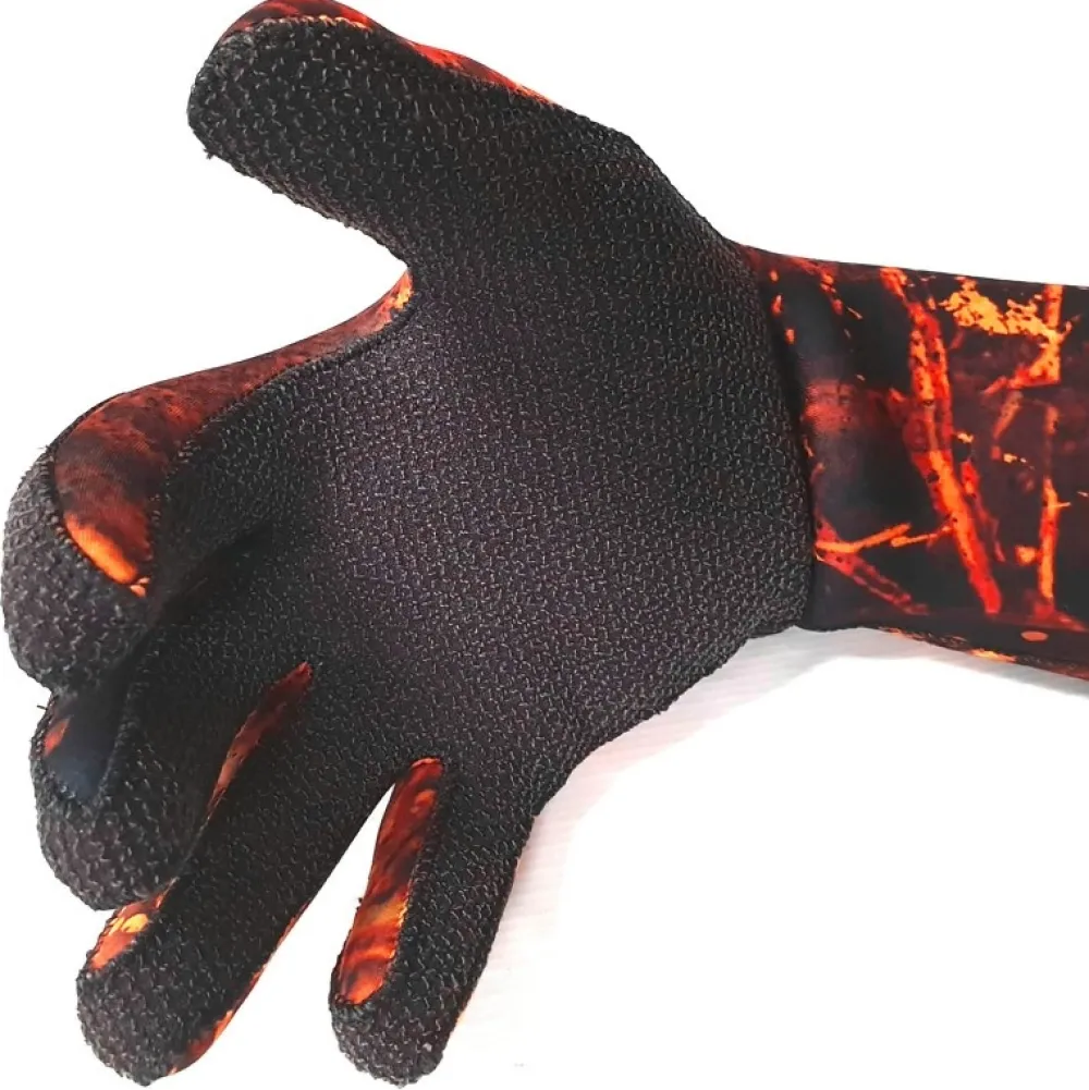 EPSEALON Gants^Gants néoprène chasse sous marine Red Fusion V2 3 mm
