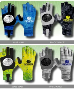 OUTWATER Vêtements|Vêtements^Gants Shaka  -  blue mahi - L/XL