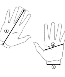 PATHOS Gants^Gants Amara Black - 1.5 mm