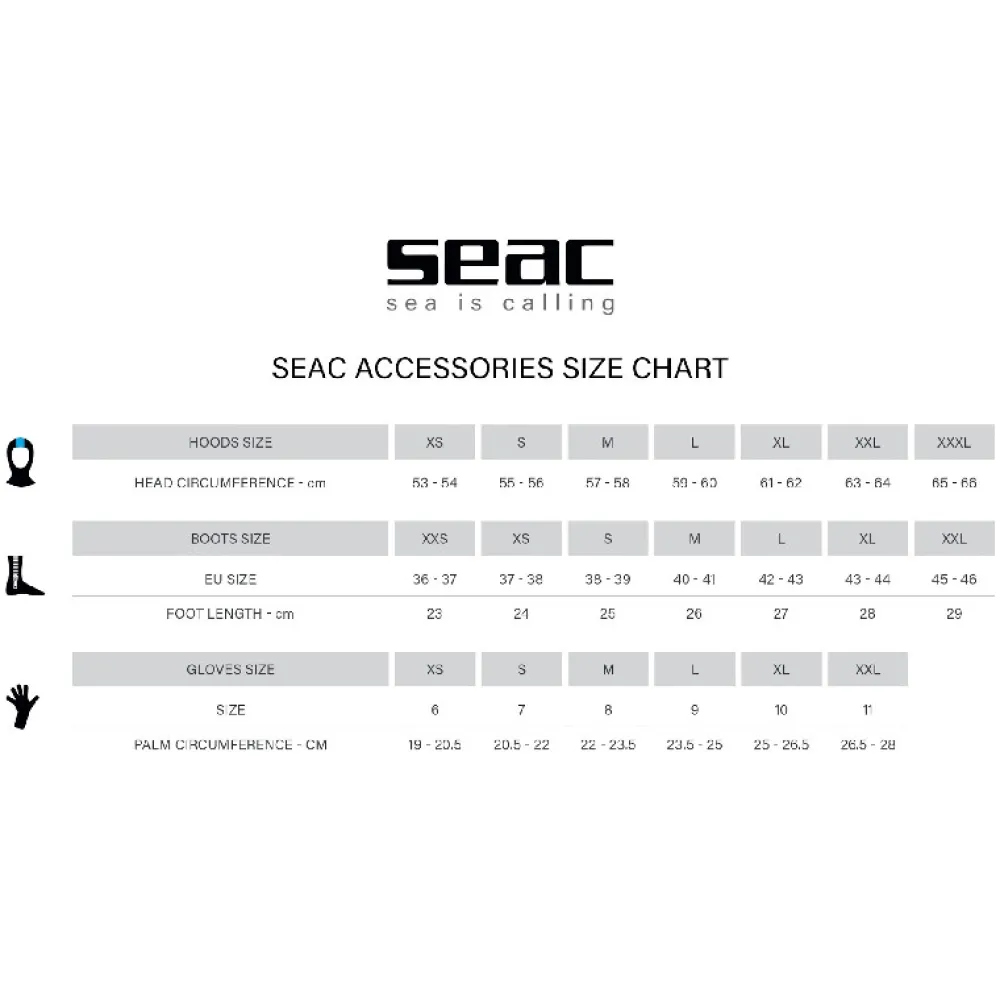 SEAC SUB Gants Plongée|Gants^Gants Amara Comfort 1.5 mm